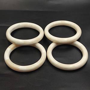 Artisan Jewelry Horn Bangle <b>Bracelet</b> Handmade Polished Durable Carved Cuff Ethnic <b>Boho</b> Fashion Accessory Wholesale - Product Image 4