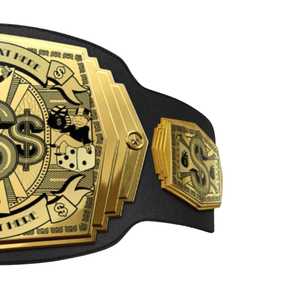 Ceinture de champion de haute qualité, design Dollar Or, avec texte et année personnalisés, ceintures sportives personnalisées - Product Image 4