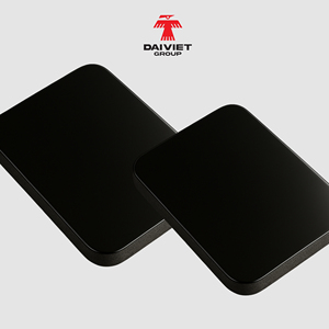 แผ่นพีวีซีถ่านไม้ไผ่ความหนาแน่น1220x2440มม. 17มม. แผ่นตกแต่งกันปลวกที่ถูกสุขลักษณะ0.68กรัม/cm3สำหรับห้องครัวและสำนักงาน - Product Image 2