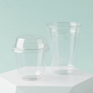 Viet Nam Wholesale Transparent PET/PP <b>Plastic</b> <b>Cup</b> with Lid for Beverage 16-22oz Single Wall Disposable <b>Cups</b> - Product Image 1