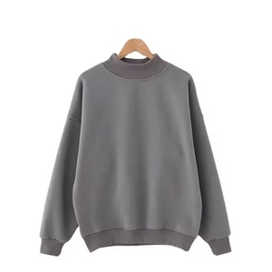 เสื้อพูลโอเวอร์คอวีทรงหลวม แขนยาว ผ้าฝ้ายฟลีซ ระบายอากาศได้ดี เป็นมิตรกับสิ่งแวดล้อม สำหรับฤดูหนาว น้ำหนักมาก ทรงปกติ ใส่ได้ทั้งชายและหญิง - Product Image 6