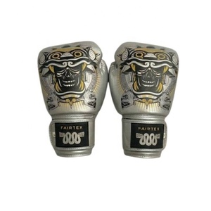 Fairtex Leather Performance <b>Gloves</b> with Custom Character Design for Boxing Muay Thai Training and Conditioning Work - Product Image 1