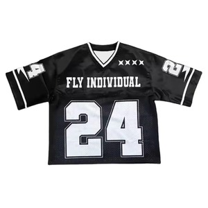 เสื้อฟุตบอลพิมพ์ลายแบบซับลิเมชั่นสั่งทำพิเศษขายดีปี 2026 เสื้อและเสื้อท็อปส์ โพลีเอสเตอร์ 100% ไซส์ใหญ่ ทรงปกติ แขนสั้น - Product Image 1