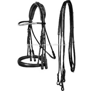 Bride Weymouth double en cuir roulé - Product Image 1