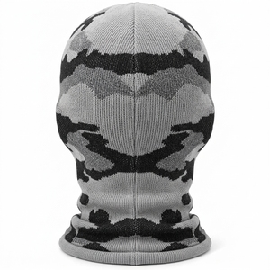 Lightweight Comfortable Fit Sports Outdoor Winter Unisex Headwear Custom <b>Balaclava</b> Mask <b>Full</b> <b>Face</b> Covering Stretch Fabric Breath - Product Image 2