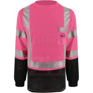 เสื้อสเวตเชิ้ตแขนยาว ANSI Class 1 สะท้อนแสง ป้องกันน้ำ พร้อมแถบสะท้อนแสงและไฟ LED  รับสกรีนโลโก้- ZUNEZI INTERNATIONAL - Product Image 1