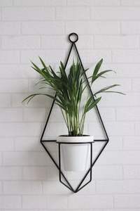 Support de pot suspendu en fer pour l'extérieur, conçu pour résister aux intempéries, supporte fièrement des pots suspendus - Product Image 5