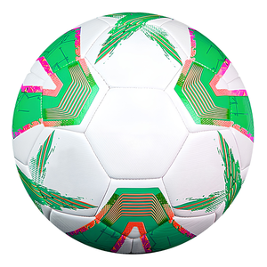 Ballon de football personnalisé avec impression de marque, modèle 5, surface respirante antidérapante, haute performance pour l'entraînement, équipement sportif - Product Image 1