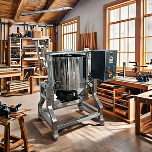 Mélangeur de chocolat Sahith 40KG avec moteur puissant pour outil de broyage du bois, chocolat en vrac, doté d'un boîtier de transmission central inclinable - Product Image 1