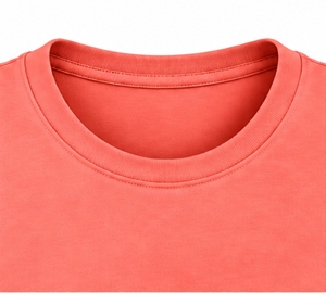 T-shirt à manches courtes et col rond pour femme, couleur unie, haut décontracté pour le yoga - Product Image 5