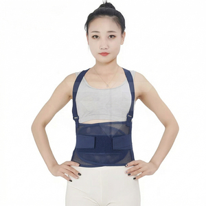 Soporte Lumbar Ajustable, Elástico, Transpirable y Duradero para Adultos, Faja de Soporte para la Espalda con Correas, Cómodo para el Trabajo en Primavera y Verano, 100% - Product Image 1