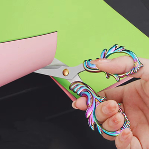 Professional Tailor <b>Scissors</b> Vintage <b>Sewing</b> <b>Scissors</b> Stainless Steel Top High Quality Tailor Shears For Fabric Clothes - Product Image 2