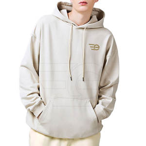 Sudaderas con capucha de algodón para hombre, estilo casual, oversize, para hombre, con logotipo OEM, producción de fábrica - Product Image 2