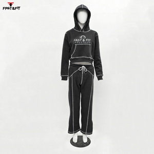 Sportswear Activewear Apparel Gym Running Wear <b>Jogging</b> Slim Fit Winter Casual Wear 2 Piece Set Women Tracksuits for Women - Product Image 1