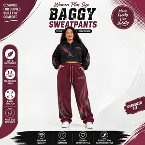 Pantalones Deportivos Holgados para Mujer, Talla Grande, con Cordón en la Cintura, Estilo Urbano, 100% Felpa Francesa, Pantalones de Invierno - Product Image 2