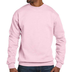 Men's Solid Color Sweatshirts New Autumn Winter Casual Cotton Pullovers Heavyweight Oversized Embroidered Hoodie Pullover - Product Image 1