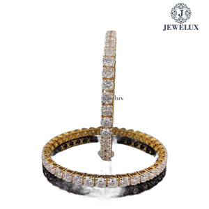 High Selling 14K Gold Plated 925 <b>Silver</b> Luxury Freshwater Pearl Rose Cut <b>Ring</b> IGI Certification Wedding Engagement Party Wear - Product Image 4