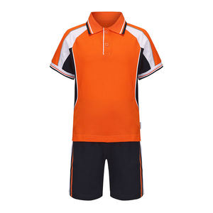 DHL Fabricantes de Conjuntos Escolares Personalizados al por Mayor, Camisetas Polo para Niños, Trajes Deportivos, Suaves y Transpirables de Poliéster/Algodón - Product Image 2