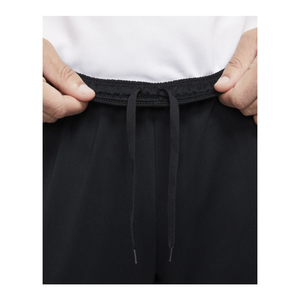 Full Length Black Jogger Pants Elastic Waist Knitted Spandex Polyester <b>Stretch</b> Breathable All Seasons - Product Image 5