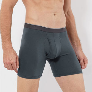 Calzoncillos Bóxer de Algodón y Elastano para Hombre, Paquete de 3, Ropa Interior Cómoda de Punto, Lavable a Máquina, Tinte Liso - Product Image 6