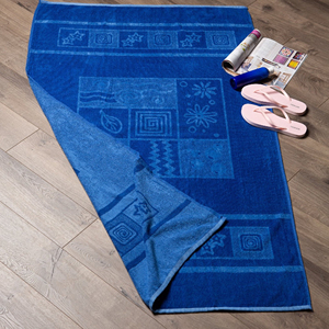 Toalla de Playa Moderna de Lujo, Ligera, de Algodón/Poliéster, de Alta Absorción, para Todas las Estaciones, para Natación y Entrenamiento - Product Image 6