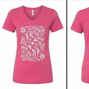 Nueva Llegada, Camisa de Oficina para Mujer, Primavera Otoño, Moda, Estampado Moderno, Vestido Informal para Dama, 240 g/m², 100% Algodón Satinado con Lentejuelas - Product Image 1