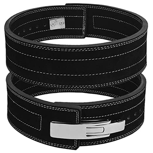 Cinturones de Entrenamiento de Cintura de Cuero Vacuno de Alta Calidad, Unisex, Transpirables, Suaves, Ajustables, Resistentes, para Levantamiento de Pesas y Fitness - Product Image 1
