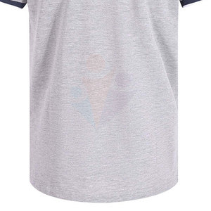 เสื้อยืดผู้ชายผ้าฟลีซเนื้อนุ่ม ระบายอากาศได้ดี แห้งเร็ว พิมพ์โลโก้ได้ตามต้องการ ดีไซน์ทันสมัย สีตัดกัน คุณภาพสูง ปกเสื้อพับได้ - Product Image 6