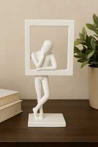 L 30 x W 16 x H 8 cm Figurine Sculpture Framed Artistic Tabletop Decor for Living Room home decor office decor - Product Image 4