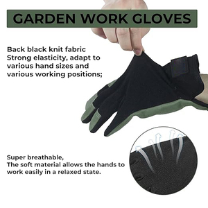 Guantes de Trabajo Mecánico Multiusos para Exteriores, Ajuste Seguro, Duraderos y Lavables a Máquina - Product Image 2