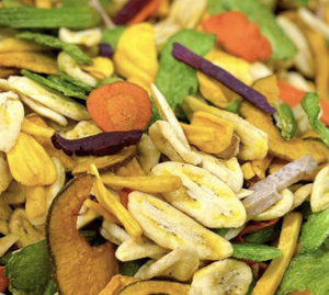 Fabricante Vietnamita de Fruta Seca Mixta, Rodajas de Fruta Tropical, Ingrediente para Repostería, Uso Minorista, Paquete Mini de 150g - Product Image 1