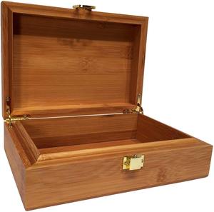 <b>Decorative</b> Modern Eco-Friendly Wooden Jewelry Organizer <b>Box</b> Handmade Hand Carved Intricate Wood Carving <b>Storage</b> Case <b>for</b> Women - Product Image 1
