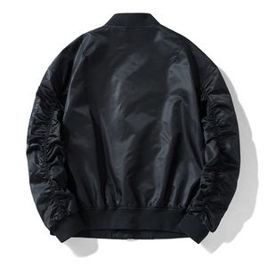 Chaqueta Bomber para Hombre, Talla Grande, Cortavientos, Estilo Piloto, Ropa Urbana, Prendas Exteriores - Product Image 3