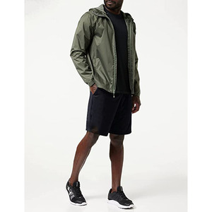 Pantalones cortos deportivos para hombre, pantalones cortos de gimnasio de punto con cintura elástica, pantalones cortos ligeros para entrenamiento - Product Image 3