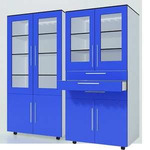 Armoire de stockage de produits chimiques résistante aux acides et aux alcalis pour les usines de transformation et de fabrication des métaux - Product Image 3