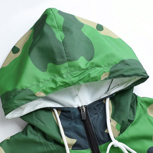 High Quality Breathable OEM Hooded Waterproof Quick Dry Unisex Canvas Windbreaker <b>Jacket</b> Autumn Casual - Product Image 5