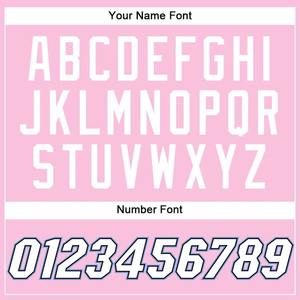 Camiseta de Baloncesto Retro Personalizada en Rosa Claro, Blanco y Azul Claro, Uniforme Deportivo Universitario de Malla Sublimada Premium - Product Image 6