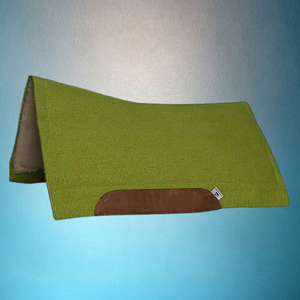 Tapis de selle de dressage occidental brun rouille couverture en laine avec doublure polaire pour l'équitation - Product Image 2