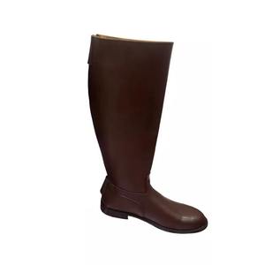 Bota de Montar para Caballo, de Cuero Sintético de Color Sólido, Protección Completa para Montar a Caballo - Product Image 3