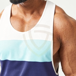 Camiseta sin Mangas Personalizada de Alta Calidad para Hombre, Lisa, para Gimnasio y Fitness, al por Mayor - Product Image 3