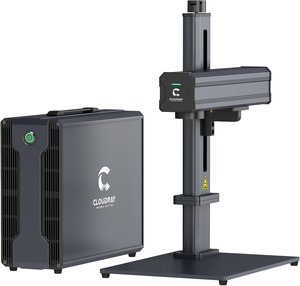 Grabador Láser de Fibra MOPA de 60W, Marcado a Color, Grabado en Metal con 2 Lentes F-Theta, 110x110mm, Máquina de Grabado Láser - Product Image 1