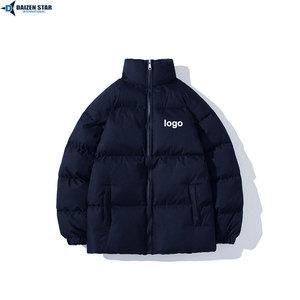 Insulated Eco-Friendly Waterproof Windproof Puffer Jacket Stand Anti-UV Protection Lightweight Warm 100% Polyester Streetwear - Product Image 2