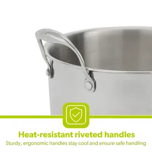 Olla a Presión Multifuncional Clásica Antiadherente de Acero Inoxidable, Juego de Regalo de Lujo para Uso Doméstico y Promoción Corporativa - Product Image 4