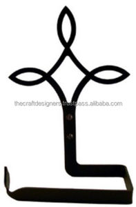 Porte-papier toilette mural en fer rustique pour salles de bains de style campagnard, ajoutant un style antique et une commodité fonctionnelle - Product Image 5