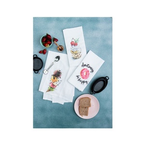 ผ้าเช็ดตัวไวนิลผ้าฝ้ายออร์แกนิคทนทานดูดซับได้ดีพิมพ์ลายดิจิทัลสำหรับห้องครัวสำหรับการซื้อทั่วโลกสำหรับเทศกาลคริสต์มาส - Product Image 1
