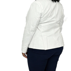 Blazer de Lana Cruzado para Mujer, Hecho a Medida, Tallas Grandes, con Escudo Bordado de Hermandades y Fraternidades, Cortavientos y Transpirable, ODM 2026 - Product Image 2