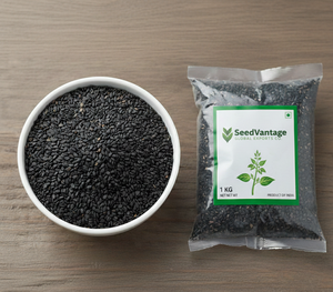 Graines de sésame noires décortiquées 99% pures, qualité A, naturelles, en vrac, exportées d'Inde, haute qualité, sans additifs - Product Image 2