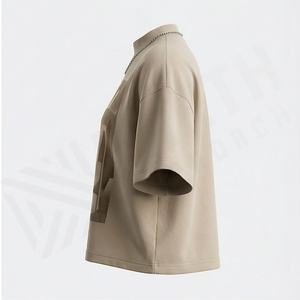 Nueva Llegada, Camisa de Oficina para Mujer, Primavera Otoño, Moda, Estampado Moderno, Vestido Informal para Dama, 240 g/m², 100% Algodón Satinado con Lentejuelas - Product Image 3