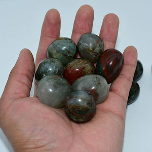 Venta al por mayor de piedras de ágata de sangre africana natural de alta calidad, pulidas, para decoración del hogar, Buda, budismo, para mujeres. - Product Image 4