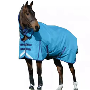 Soft Lined Breathable Waterproof Horse <b>Rug</b> Durable Weatherproof Materials With Adjustable Straps and Snug Fit - Product Image 1